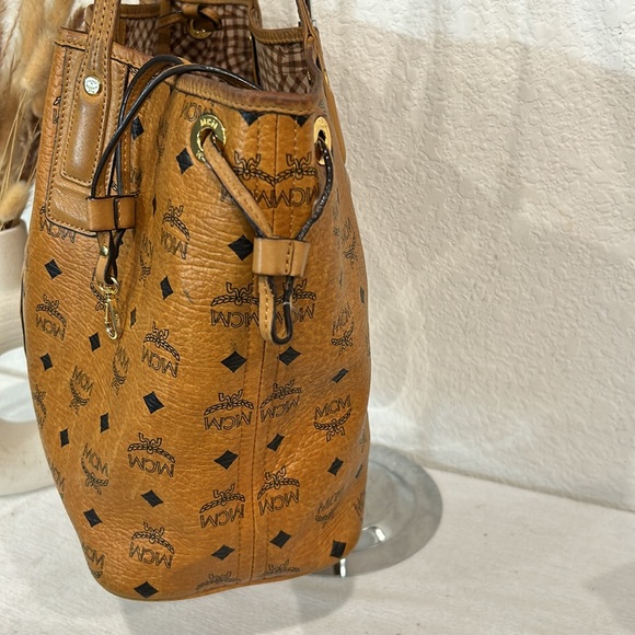 Metallic Visetos tote reversible bag - Picture 3 of 12